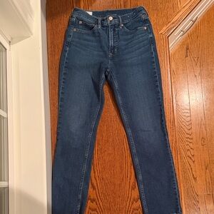GAP Women's Straight Leg Jeans in Deep Blue